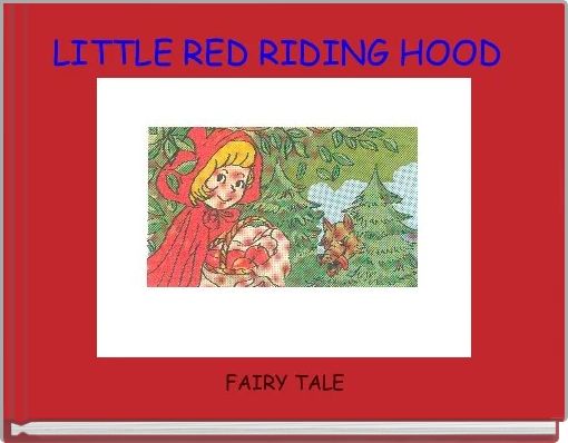 Front cover of 'LITTLE RED RIDING HOOD ' 