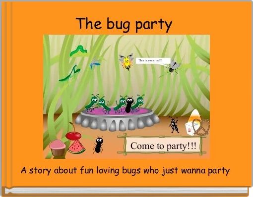 Front cover of 'The bug party ' 