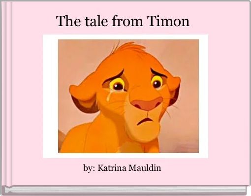 Front cover of 'The tale from Timon ' 