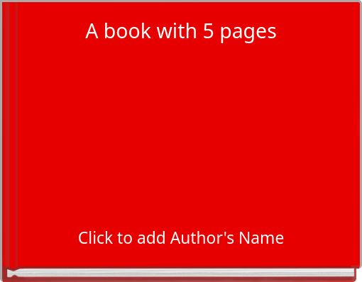 A book with 5 pages
