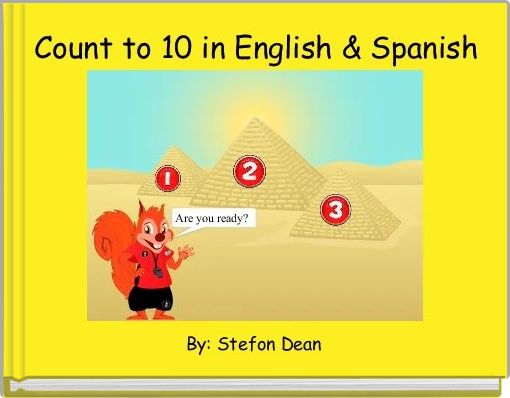 Front cover of 'Count to 10 in English & Spanish' 