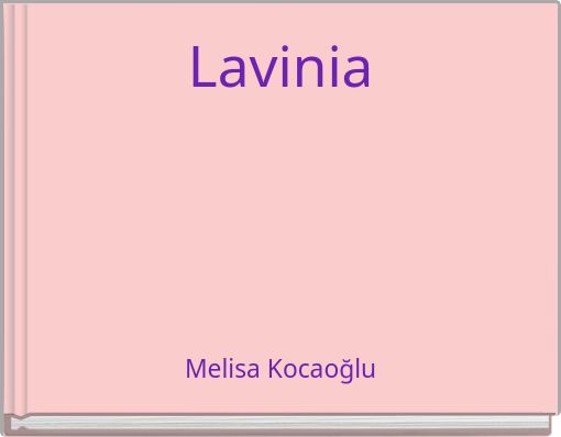 Front cover of 'Lavinia' 