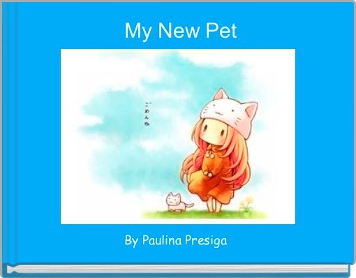 Front cover of ' My New Pet' 