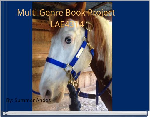 Multi Genre Book Project LAE4314