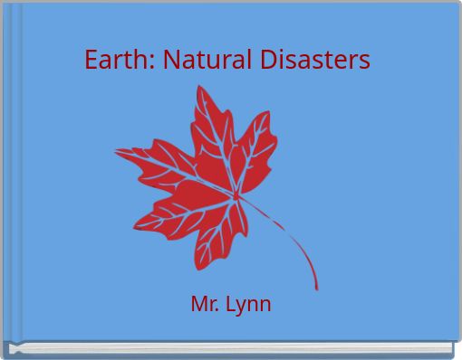 Front cover of 'Earth: Natural Disasters' 