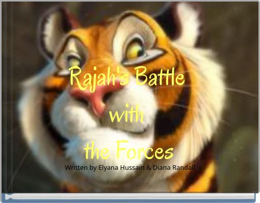 Front cover of 'Rajah's Battle with the Forces' 