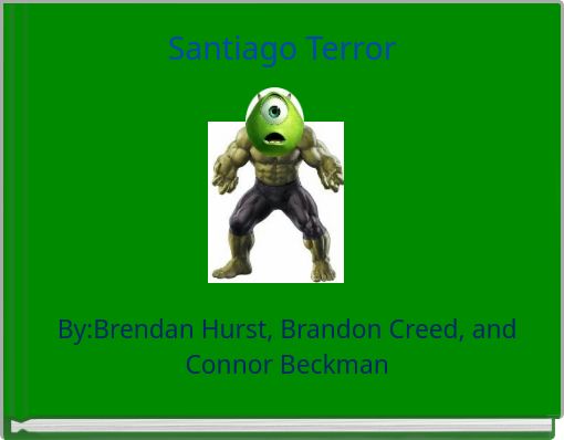 Front cover of 'Santiago Terror' 