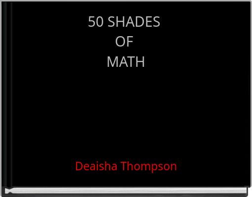 Front cover of '50 SHADES OF MATH' 
