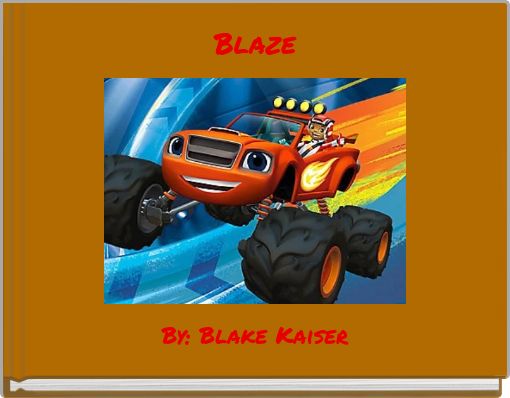 Front cover of 'Blaze' 