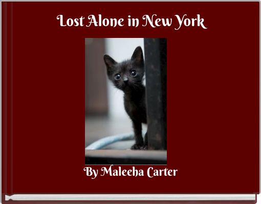 Front cover of 'Lost Alone in New York' 