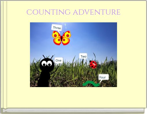 Front cover of 'counting adventure' 