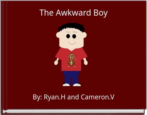 Front cover of 'The Awkward Boy' 