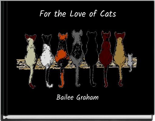 Front cover of 'For the Love of Cats' 