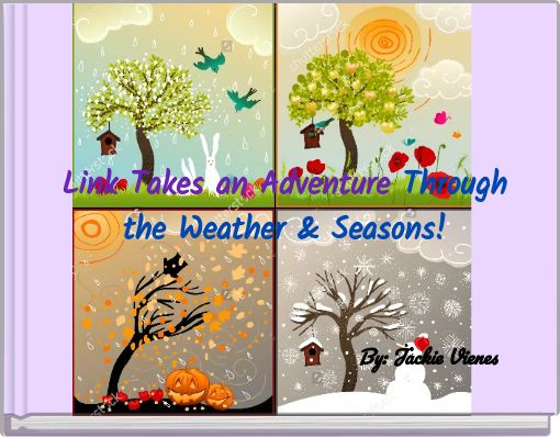 Front cover of 'Link Takes an Adventure Through the Weather & Seasons!' 