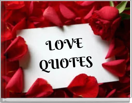 Front cover of 'LOVE QUOTES' 