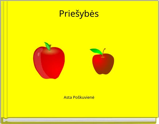 Front cover of 'Priešybės' 