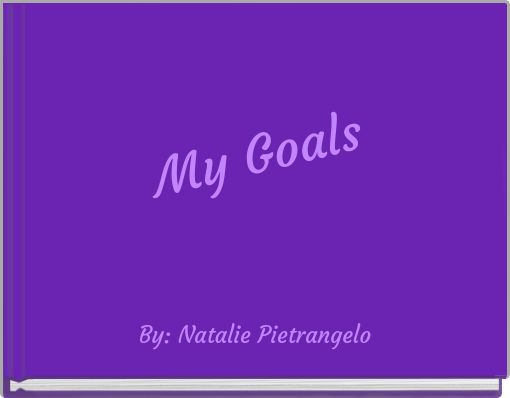 Front cover of 'My Goals' 