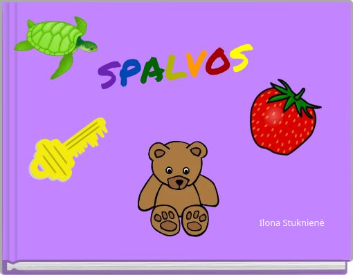 Book Cover for: SPALVOS