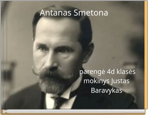 Front cover of 'Antanas Smetona' 