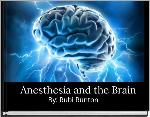 Front cover of 'Anesthesia and the Brain' 