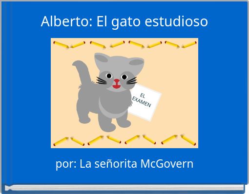 Alberto: El gato estudioso