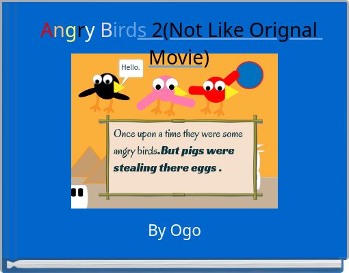 Front cover of 'Angry Birds 2(Not Like Orignal Movie)' 