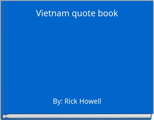 Vietnam quote book