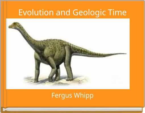 Front cover of 'Evolution and Geologic Time' 