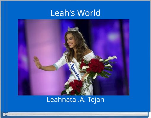 Front cover of 'Leah's World' 