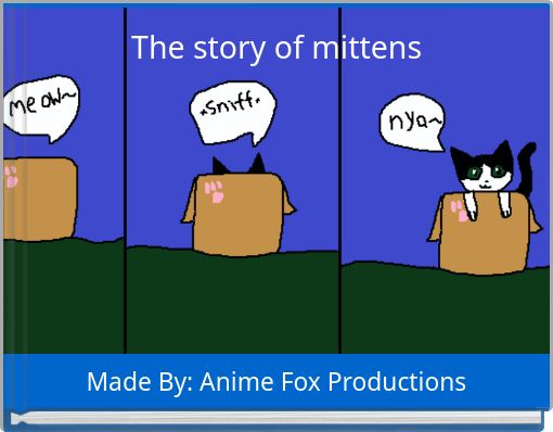 Front cover of 'The story of mittens' 