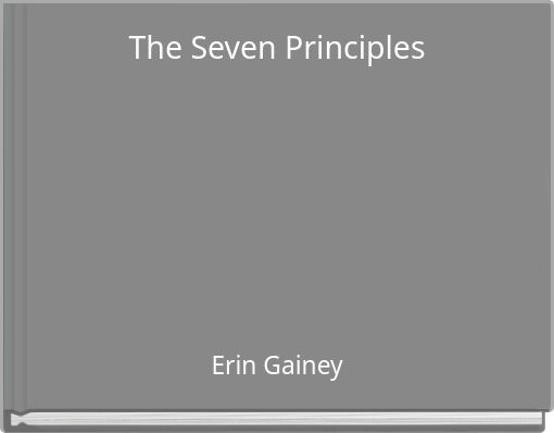 Book Cover for: The Seven Principles