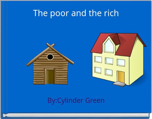 Front cover of 'The poor and the rich' 
