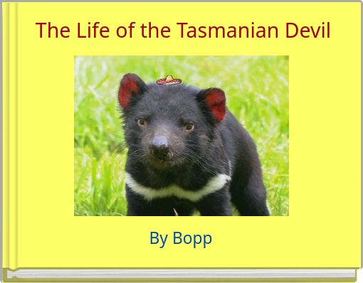 Front cover of 'The Life of the Tasmanian Devil' 