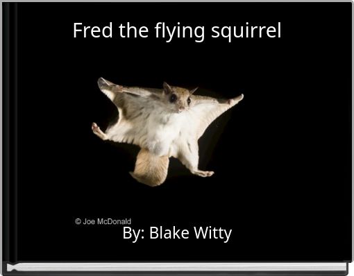 Front cover of 'Fred the flying squirrel' 