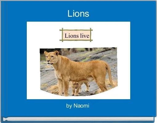 Front cover of 'Lions' 
