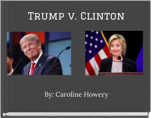 Front cover of 'Trump v. Clinton' 