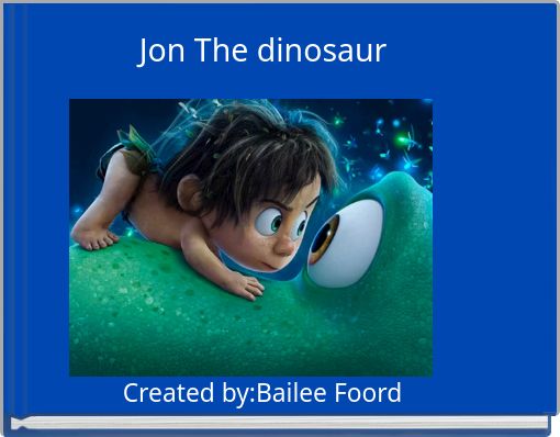 Front cover of 'Jon The dinosaur' 