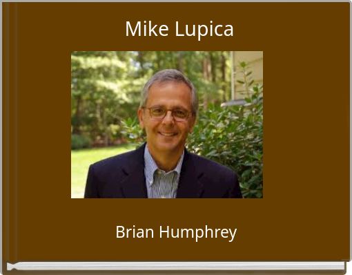 Front cover of 'Mike Lupica' 