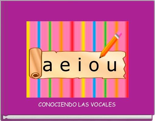 Front cover of 'CONOCIENDO LAS VOCALES' 