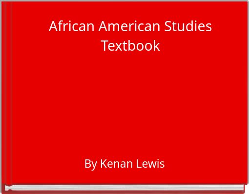 African American Studies Textbook