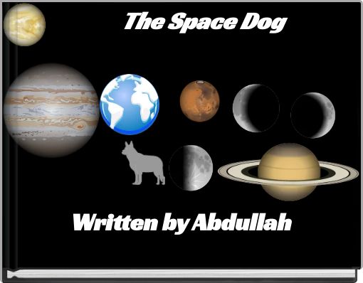 Front cover of 'The Space Dog' 