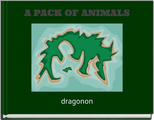 Book Cover for: A PACK OF ANIMALS