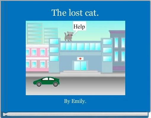 Front cover of 'The lost cat.' 