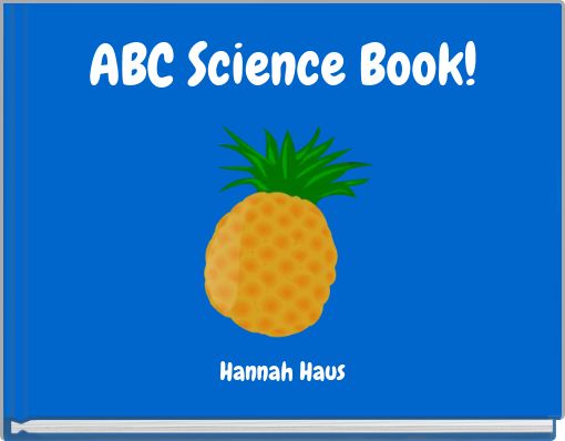 Front cover of 'ABC Science Book!' 