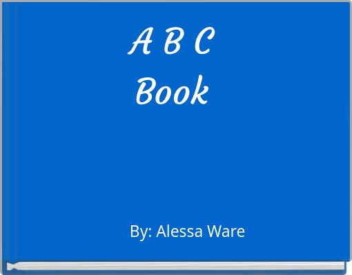 Front cover of 'A B C Book' 