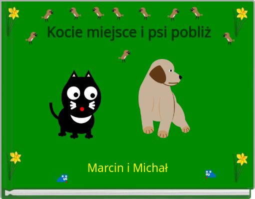 Front cover of 'Kocie miejsce i psi pobliż' 