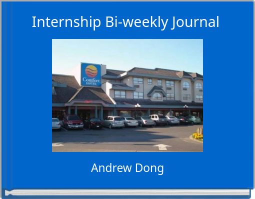 Front cover of 'Internship Bi-weekly Journal' 