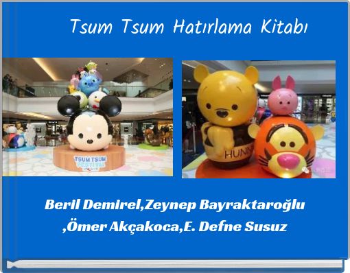Front cover of 'Tsum Tsum Hatırlama Kitabı' 