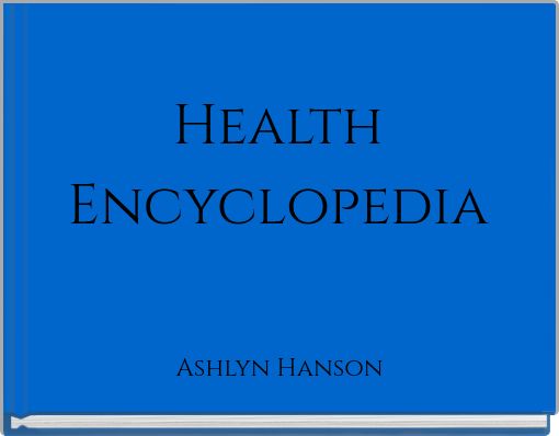 Front cover of 'Health Encyclopedia' 