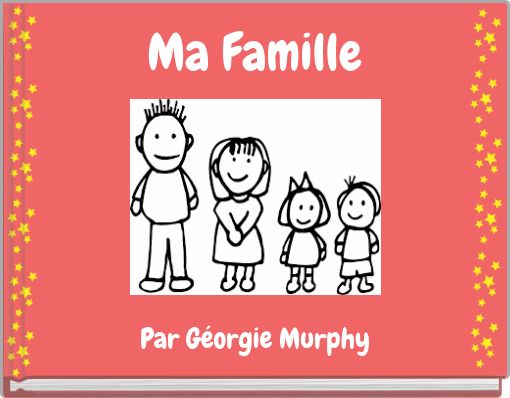 Front cover of 'Ma Famille' 